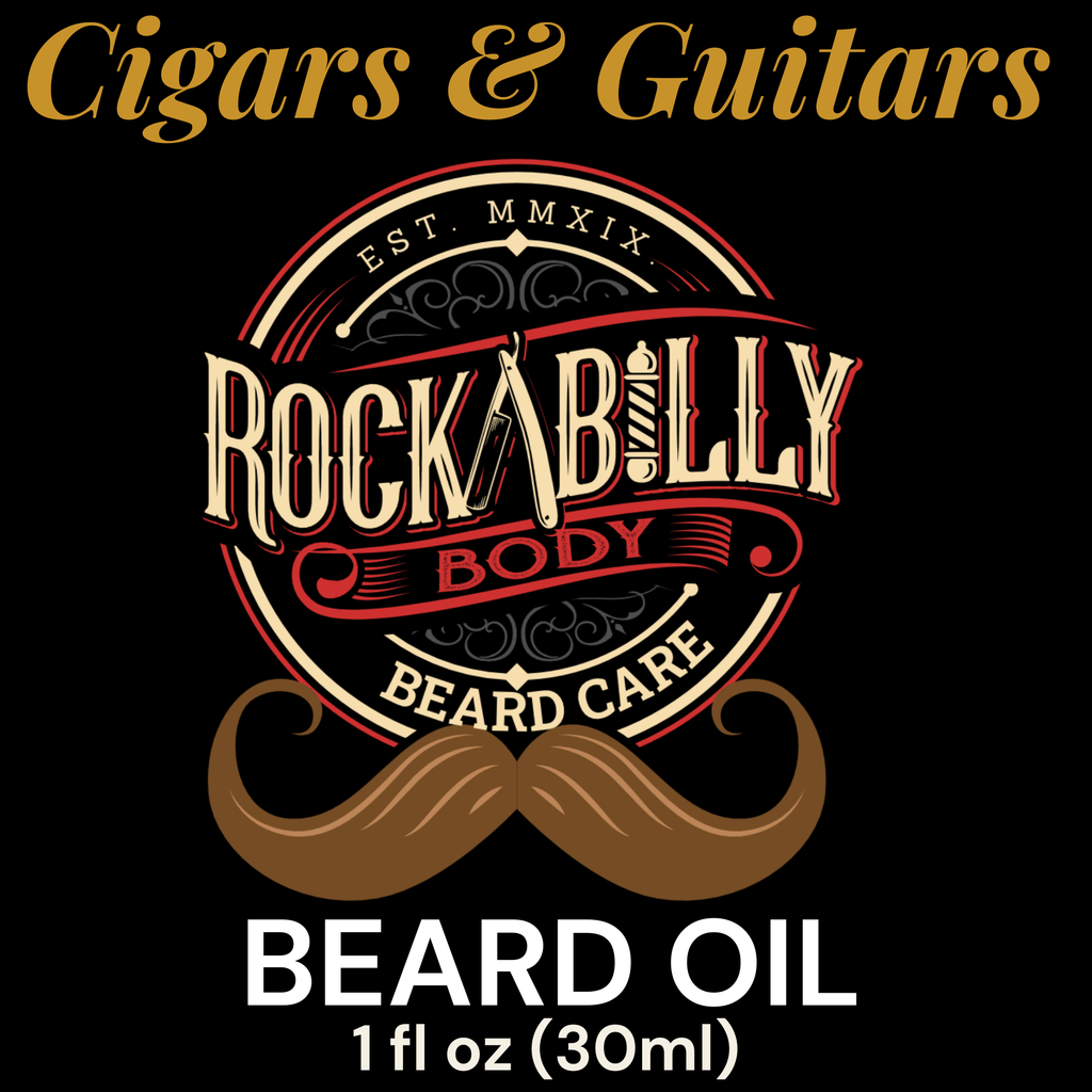 Cigars & Guitars Beard Oil — Tobacco & Vanilla | 1 fl oz