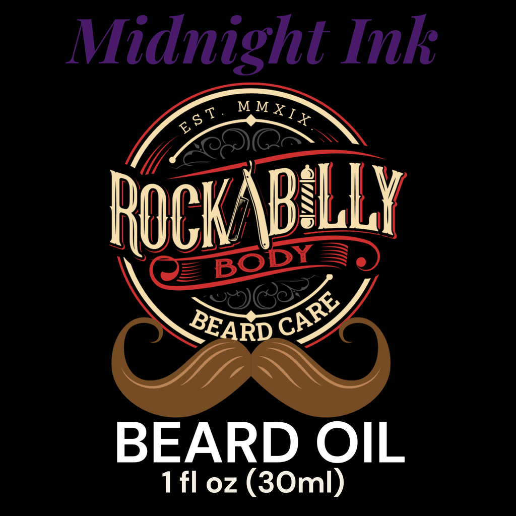Midnight Ink Beard Oil — Dark Patchouli | 1 fl oz
